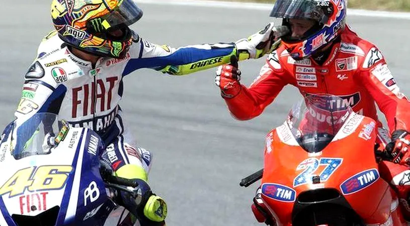 Valentino Rossi își arată cu degetul DUȘMANII din MotoGP: **
