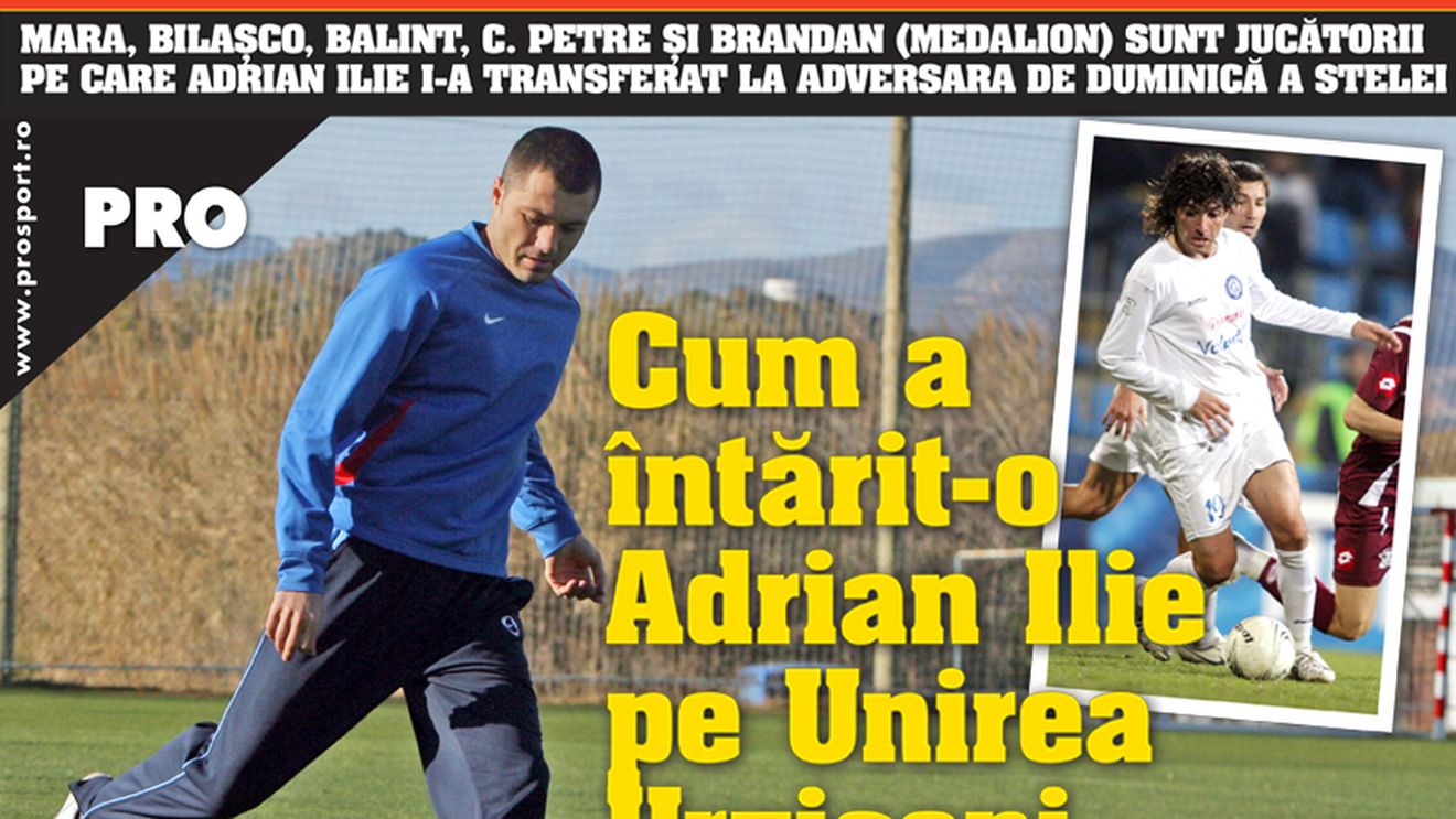 Ilie a transferat 5 jucători la Urziceni