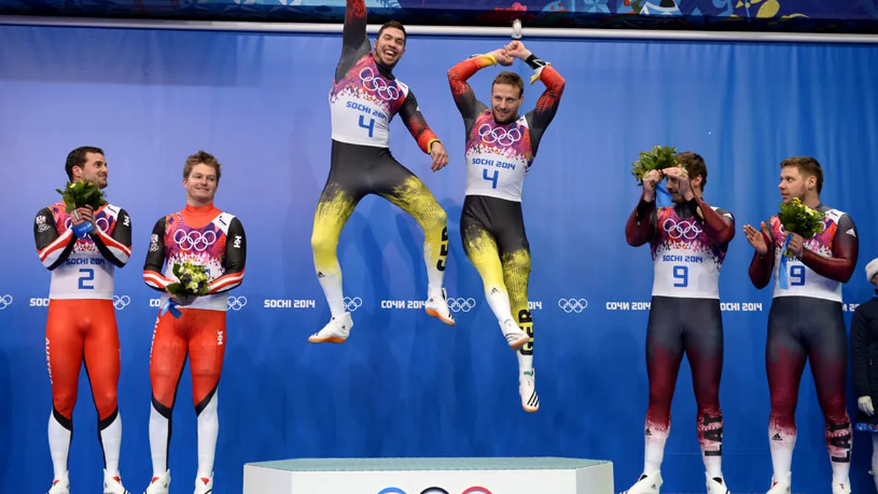 Germanii Tobias Wendl și Tobias Arlt, campioni olimpici în proba de dublu sanie