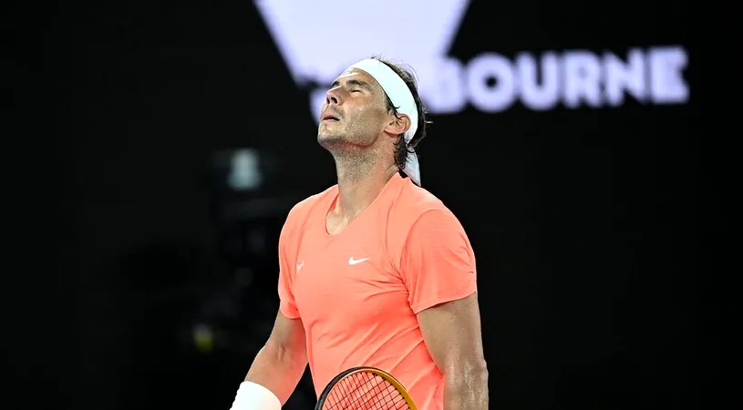 Rafael Nadal, eliminat de la Australian Open după ce l-a condus cu 2-0 la seturi pe Stefanos Tsitsipas! Care este careul de ași