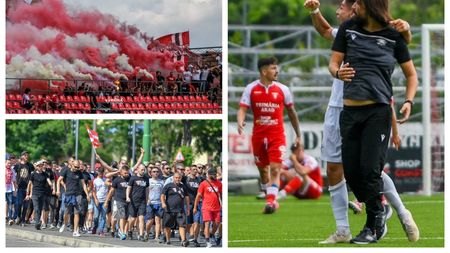 Dan Alexa, sancționat de FRF după incidentele de la finalul meciului cu UTA, când antrenorul s-a bătut cu suporterii arădeni. ”Bătrâna Doamnă” n-a scăpat nici ea