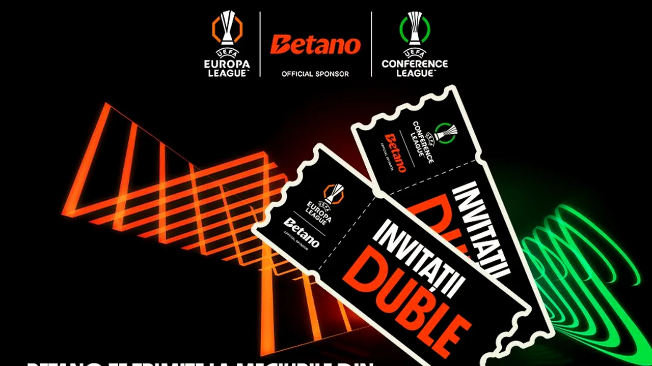 ADVERTORIAL | Betano îți oferă o experiență completă la meciuri de Europa & Conference League