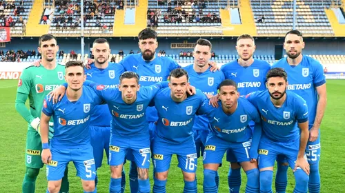 Universitatea Craiova old-boys. Titularii lui Mirel <i class='ep-highlight'>Rădoi</i> din meciul cu Hermannstadt, din Cupa României Betano, au avut o medie de vârstă peste 30 de ani