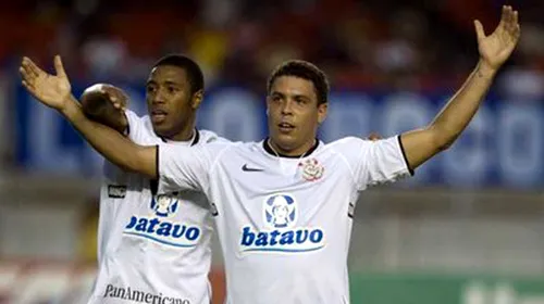 Ronaldo a marcat din nou pentru Corinthians