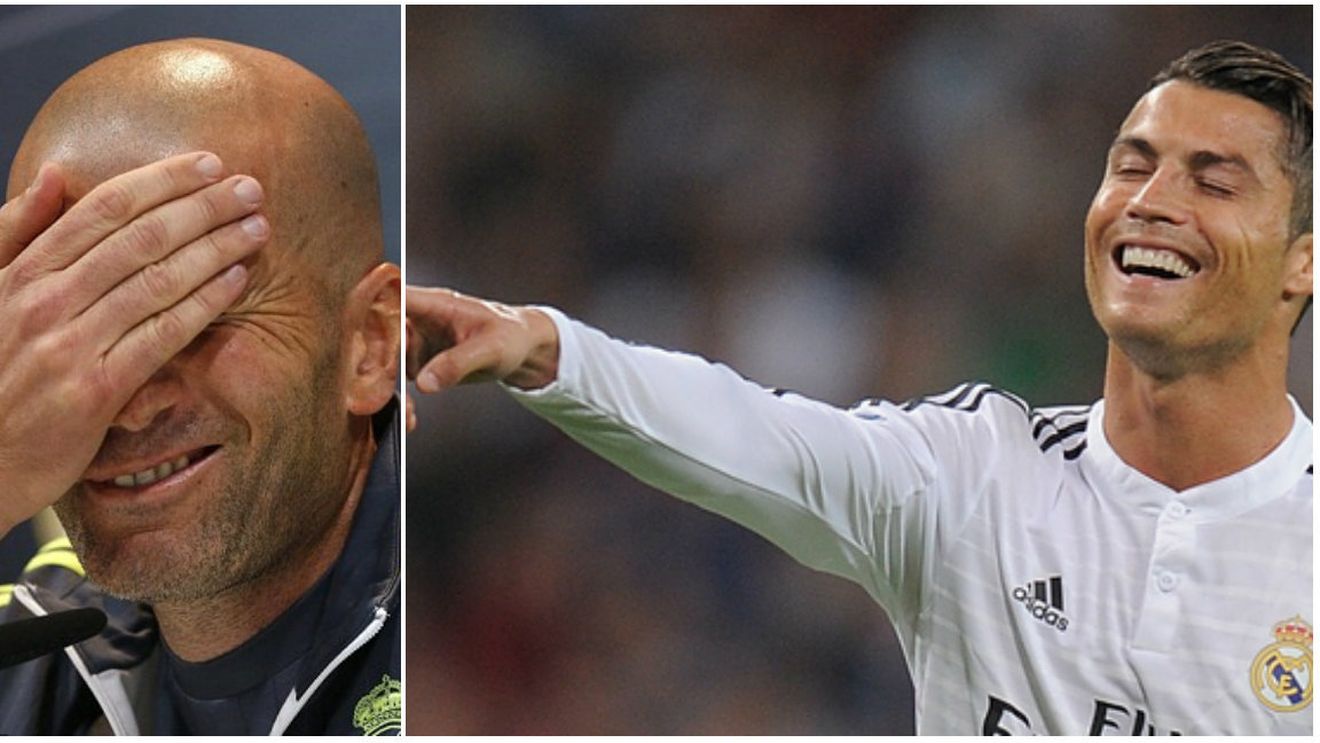 "Cine ar fi starul dacă ai juca în aceeași echipă cu Ronaldo?" Zidane, pus într-o situație delicată la conferința de presă :) Cum a răspuns
