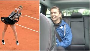 VIDEO | Halep a acordat tradiționalul interviu în taxiul de la Roland Garros: "Adversarele de aici sunt puțin deranjate când mă văd"