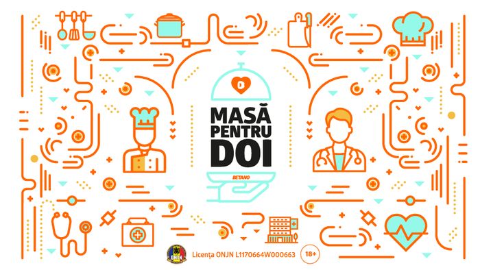 BETANO sprijină cadrele medicale din linia întâi și industria HoReCa din România, prin proiectul „Masă pentru Doi”