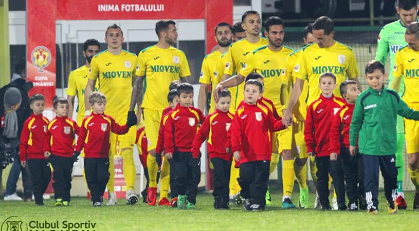 CS Mioveni - Dunărea Călărași, meciul de deschidere al ultimei etape din 2017.** Roșu vrea să întrerupă seria de 17 jocuri de invincibilitate a lui Alexa