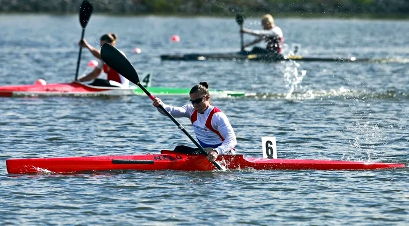 Petronela Borha și Elena Meroniac, medalie de aur la K2 la CE de kaiac-canoe