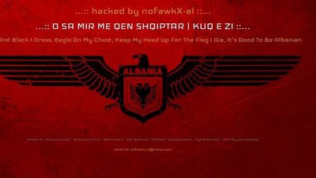 Deja-vu! Un nou site al FRF, DAT JOS de hackerii albanezi. FOTO | Ce a apărut pe adresa Comisiei Centrale de Arbitri