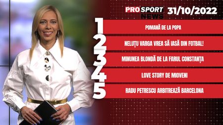 ProSport News | Alertă la CFR! Neluțu Varga decizie șoc: vrea să iasă din fotbal. Cele mai importante știri ale zilei | VIDEO