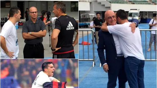 FOTO | Cosmin Contra, invitatul special al lui Galliani la AC Milan - Inter. Reîntâlnire emoționantă între cei doi