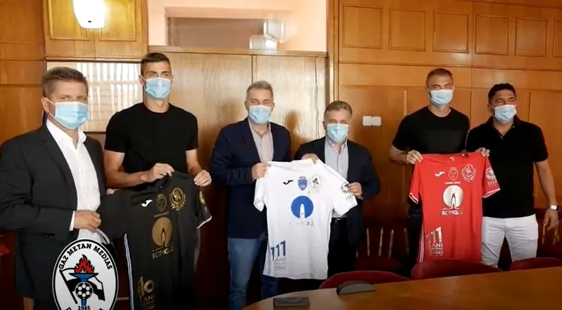 Moment istoric la Gaz Metan Mediaș! Primăria se alătură echipei: „Clubul o să primească susținere financiară”. Cum arată noile tricouri de joc | FOTO & VIDEO