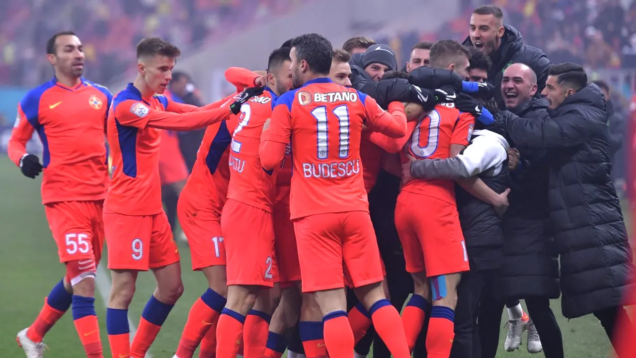 FCSB - Rapid 3-1, derby-ul etapei 20! Florin Tănase a câștigat duelul căpitanilor cu Săpunaru și a adus trei puncte de aur roș-albaștrilor | VIDEO