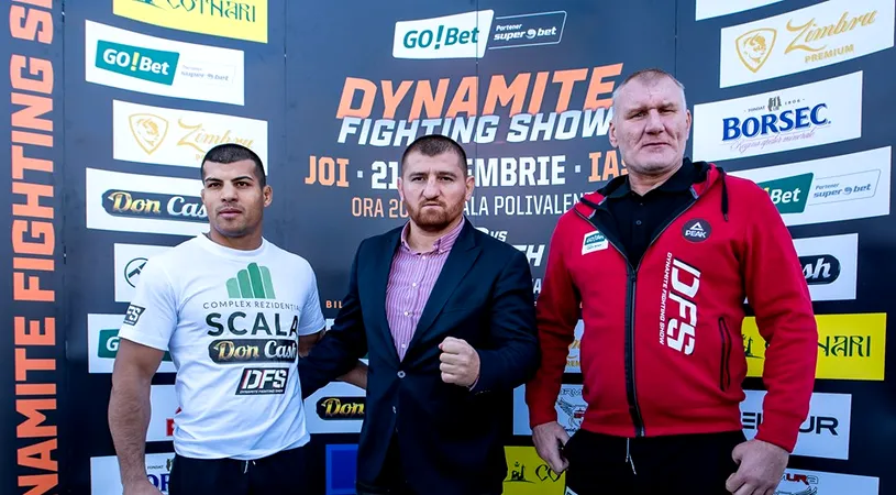 Confruntare David vs Goliat la Iași! Ce meciuri pregătește Moroșanu în Dynamite Fighting Show