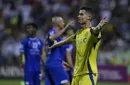 Reacția lui Cristiano Ronaldo după ce a îngropat-o pe Al-Nassr. A ratat penalty în minutul 90+6 și a părăsit Cupa Regelui din Arabia Saudită