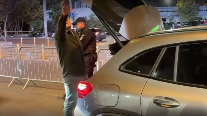 Victor Angelescu și Ciprian Marica au deschis portbagajul, iar jandarmii au intervenit imediat! Ce s-a întâmplat înainte de Rapid București – Farul Constanța