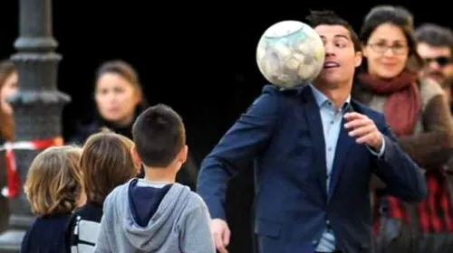 GALERIA ZILEI** Replica lui CR7 la „bucuria de a juca fotbal” marca Messi: a întrerupt o filmare pentru o miuță