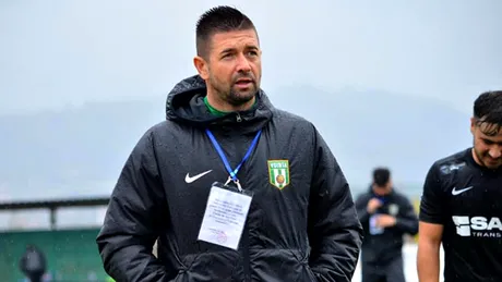 Cosmin Vâtcă, noul antrenor al ACS Mediaș. ”Trăiesc fiecare clipă ca antrenor cum am trăit și ca jucător”