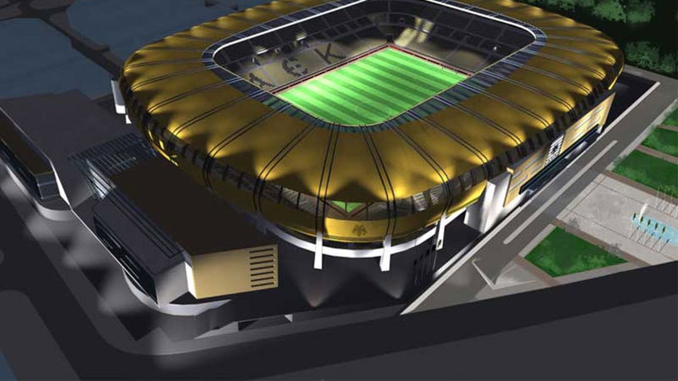AEK Atena va avea un stadion nou! Cât va costa noua construcție
