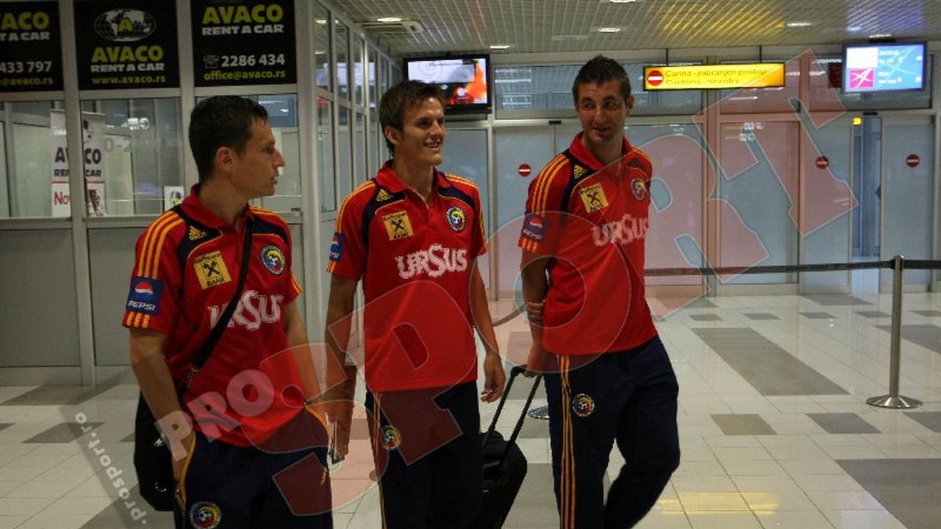 FOTO** Naționala, la Belgrad