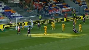 VIDEO** Austria Viena a făcut spectacol înainte de meciul cu Gaz Metan!** Medieșenii, speriați de vârful care a dat PATRU goluri