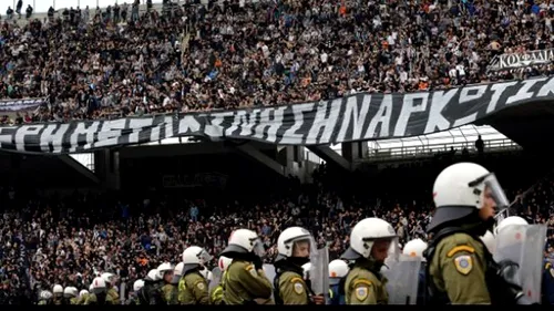 Interdicție ridicată după 11 ani: fanii din Grecia își pot însoți echipele în deplasări. Primul test va fi Panathinaikos - PAOK