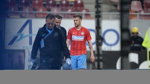 Mihai Pintilii ratează meciul cu CFR Cluj! MM Stoica a anunțat cât de gravă e accidentarea mijlocașului: "L-a ajuns bătrănețea"