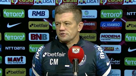 Dan Petrescu a pregătit meciul cu FCSB. Antrenorul de la flash-interviu, Cristian Moldovan, recunoaște: „M-am consultat cu el”