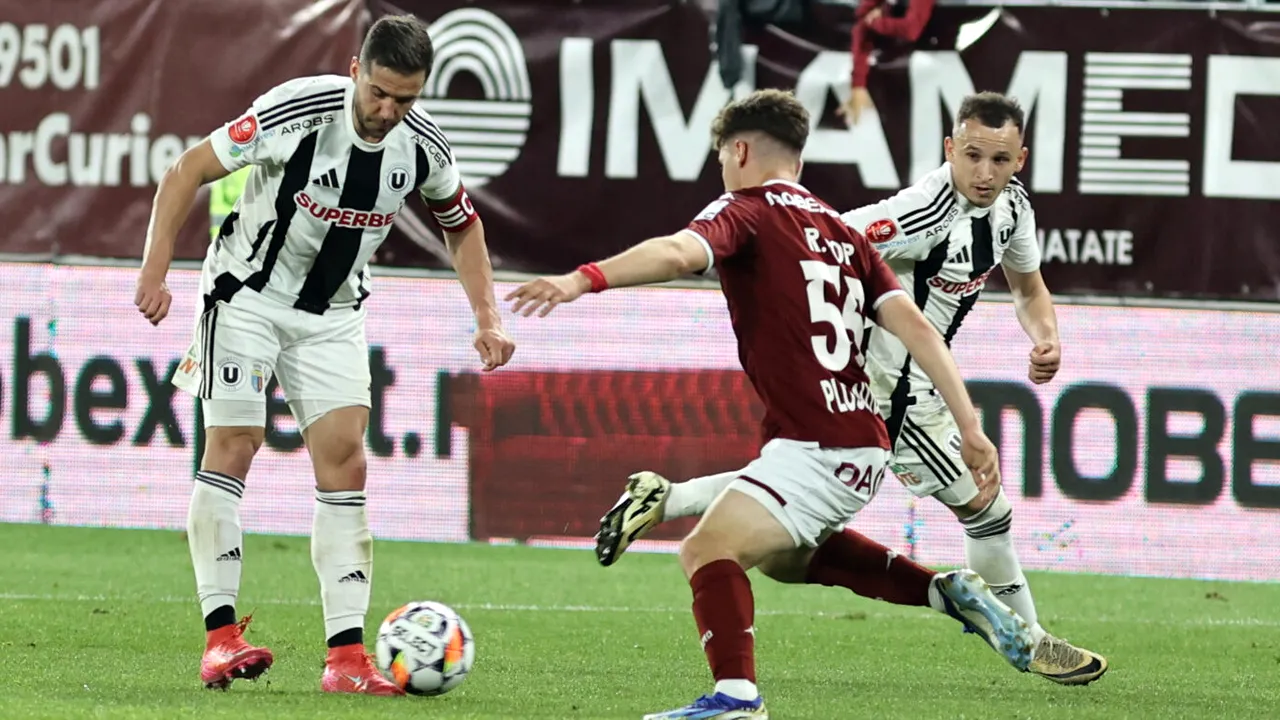 U Cluj – Rapid București Live Video Online, de la 18:00, în etapa 10 a play-off-ului din Superliga. Meciul cu numărul 100 dintre cele două formații. Echipele probabile