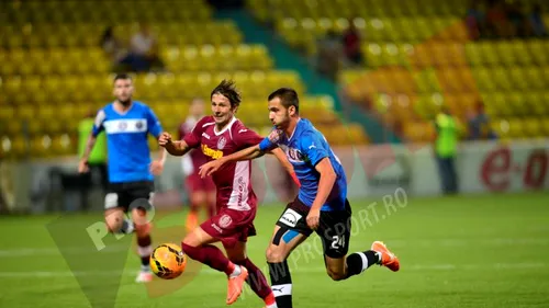 Viitorul - CFR Cluj 0-2. Echipa lui Stelea, incapabilă să atace