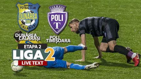 Poli Timișoara câștigă pe final meciul cu Dunărea Călăraşi. Ignea și Oanea au înscris spectaculos