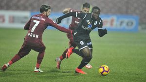 Genul programului: thriller! CFR - Gaz Metan, 2-2. Echipa lui Teja a condus cu 2-0, iar Culio a ratat penalty în minutul 94. Cronica meciului