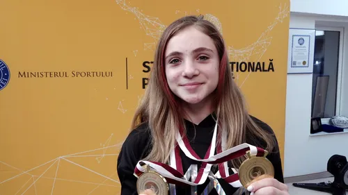Sabrina Voinea, plină de speranță după cucerirea celor două medalii de aur de la Doha: „Mă văd campioană europeană” | VIDEO EXCLUSIV