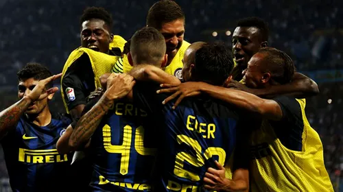 Inter a răpus-o pe Juve în Derby d’Italia, după 6 ani de așteptare! Torinezii au deschis scorul, dar trupa lui De Boer a revenit spectaculos