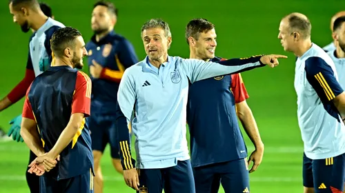 Luis Enrique, cerere specială pentru federația spaniolă chiar înaintea primul meci de la Campionatul Mondial: „Noi suntem «La Roja»!”