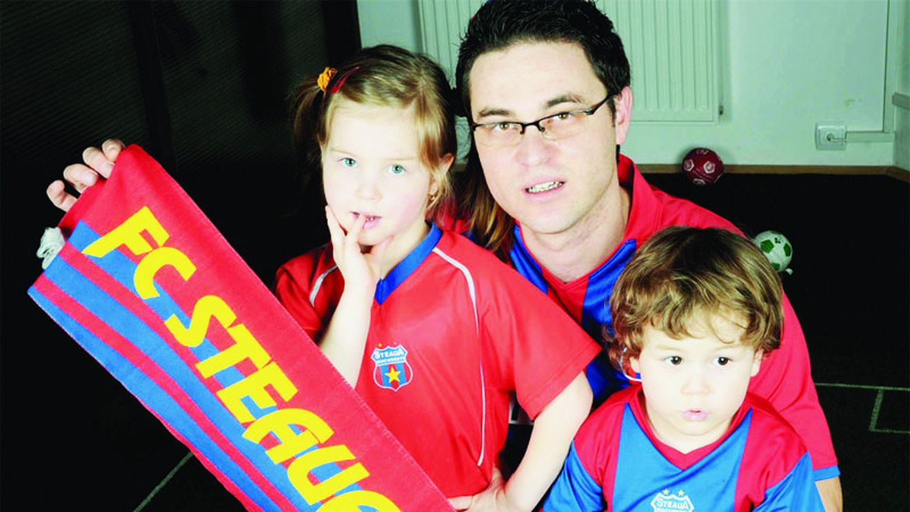 "Iubesc Steaua ca și nevasta!"