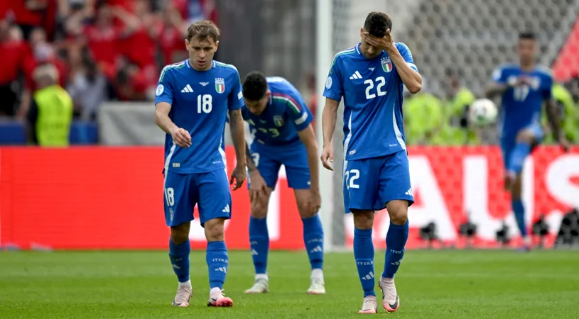 Presa din Italia distruge Squadra Azzurra după eliminarea de la EURO! E haos în Cizmă: fotbaliştii sunt făcuți praf şi se vorbeşte despre demiterea lui Luciano Spalletti!