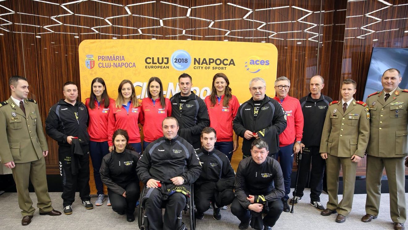 Ana Bogdan: „Sunt un exemplu pentru noi!". Sportivii Invictus le-au emoționat pe fetele de la Fed Cup