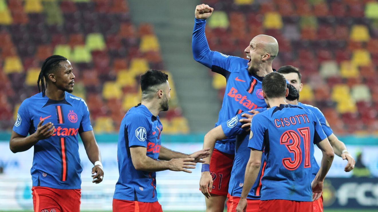 Aşa arată clasamentul din play-off-ul Superligii, după înjumătățirea punctelor. Vezi programul complet al meciurilor