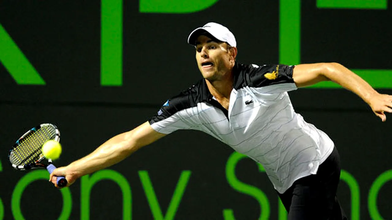 Andy Roddick l-a eliminat pe Roger Federer în turul trei al Mastersului 1000 de la Miami