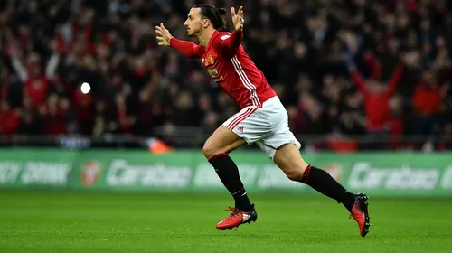 King Zlatan în Manchester! United câștigă Cupa Ligii, după o dublă reușită de Ibrahimovic. Manchester Utd – Southampton 3-2. „Sfinții” au revenit superb de la 0-2, dar suedezul a avut ultimul cuvânt