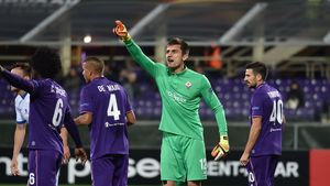 Fiorentina a smuls un punct la ultima fază a meciului cu Sassuolo. Tătărușanu, fără șanse la golurile adversarilor, în timp ce Ianis Hagi a rămas pe bancă