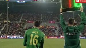 Niță a debutat în naționala României! Fanii l-au întâmpinat cu aplauze și întreg stadionul i-a scandat numele 