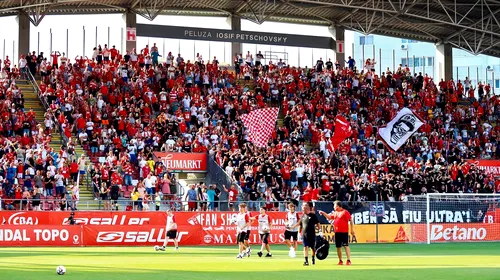 UTA o așteaptă pe FCSB cu un stadion plin, biletele s-au vândut în 24 de ore!