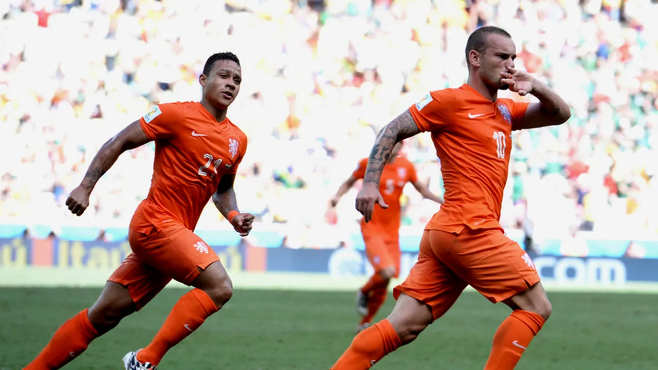 VIDEO | Sneijder și Huntelaar au întors soarta calificării în ultimele minute ale partidei cu Mexic