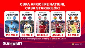 ADVERTORIAL. Salah, Mane, Osimhen sau Ziyech? SuperOfertă pentru Cupa Africii pe Națiuni, competiția starurilor