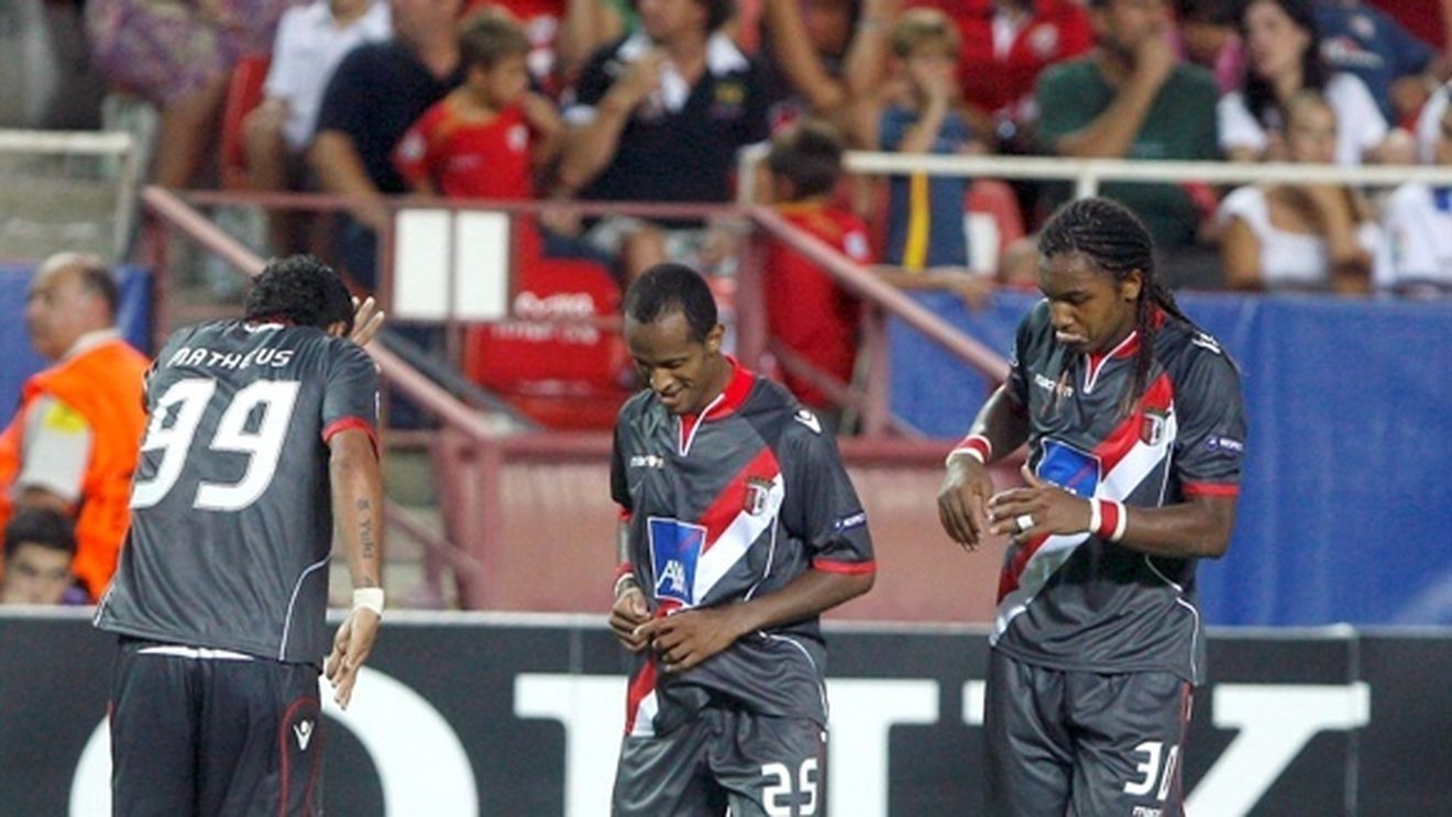 VIDEO Palop a îngropat Sevilla! Braga, în grupele Ligii - Vezi hat-trick-ul lui Lima!