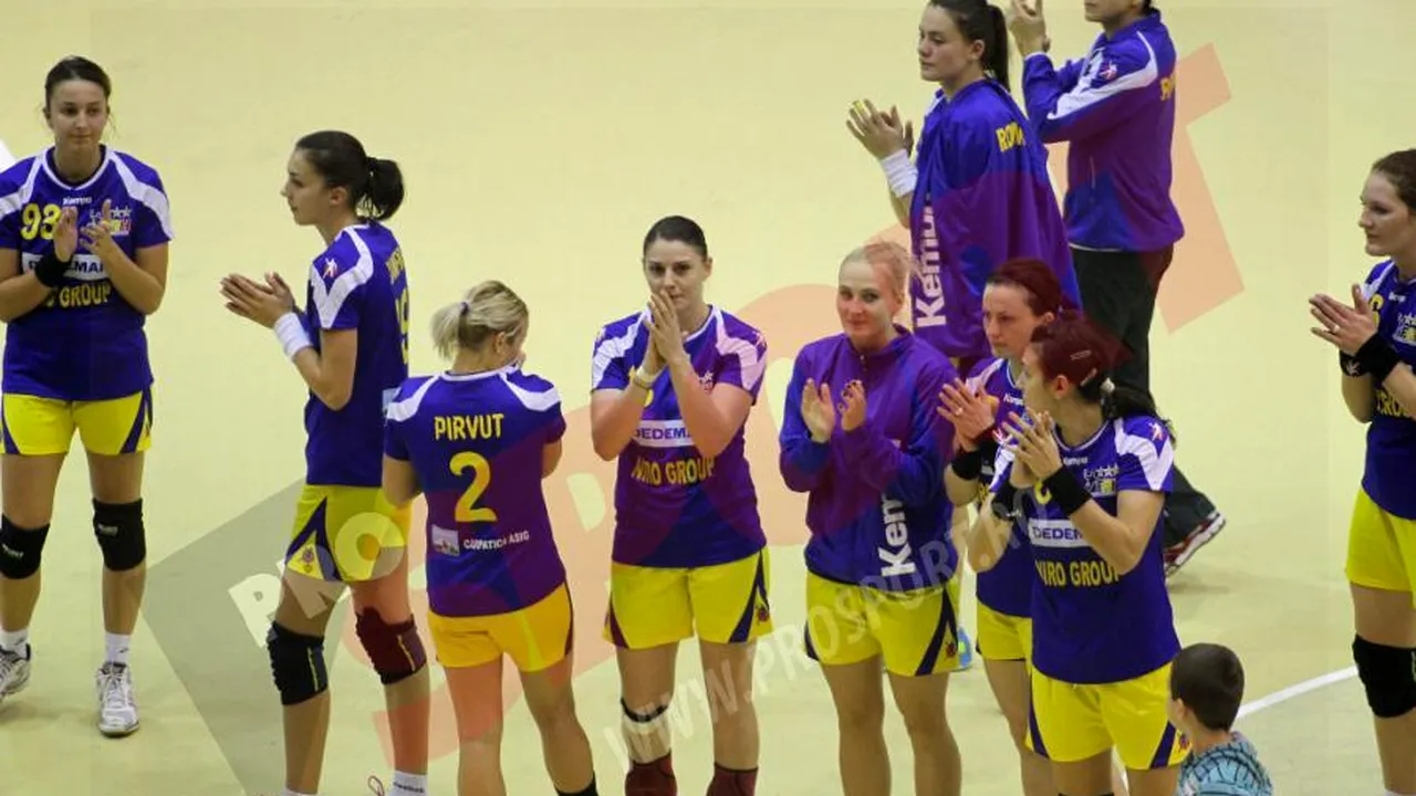 FOTO - România - Angola, scor 28-18, într-un meci amical de handbal feminin