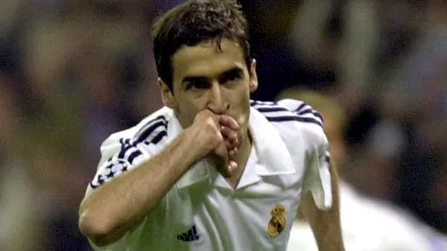 Legenda se întoarce! Raul va juca pentru Real pe Bernabeu, într-un meci amical